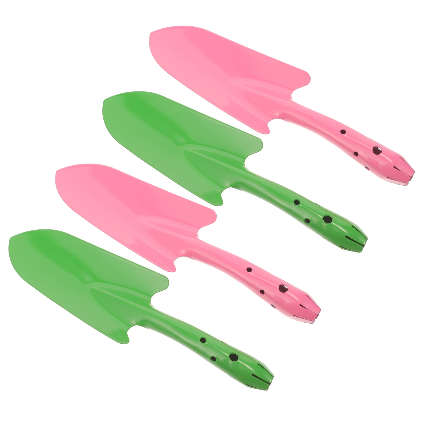BRIGHTFUFU 4Pcs Heavy Duty Gardening Hand Trowel for Home Gardeners and Smoothing