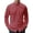 Burgundy, variant on GENTS BLISS Long Sleeve Mens Dress Shirts Casual Solid Shirts for Men Regular Oxford Tops with Pocket