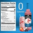 thumbnail image 3 of Syruvia Pink Splash Sugar Free Cocktails Syrup 25.4 Fl Oz With Pump, 3 of 7