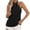 Black women tank tops halter neck a1, variant on Women Tank Tops Halter Neck Knot Front Casual Boho Beach Tops Vacation Shirts Summer Fashion Clothes, Hot Pink L