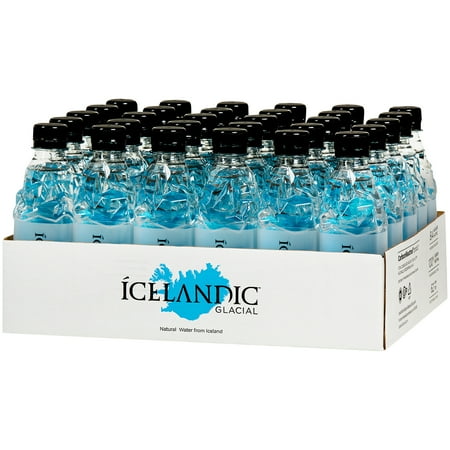 celandic Glacial Natural Spring Water  30 Pack 11.1 fl. oz. Bottles