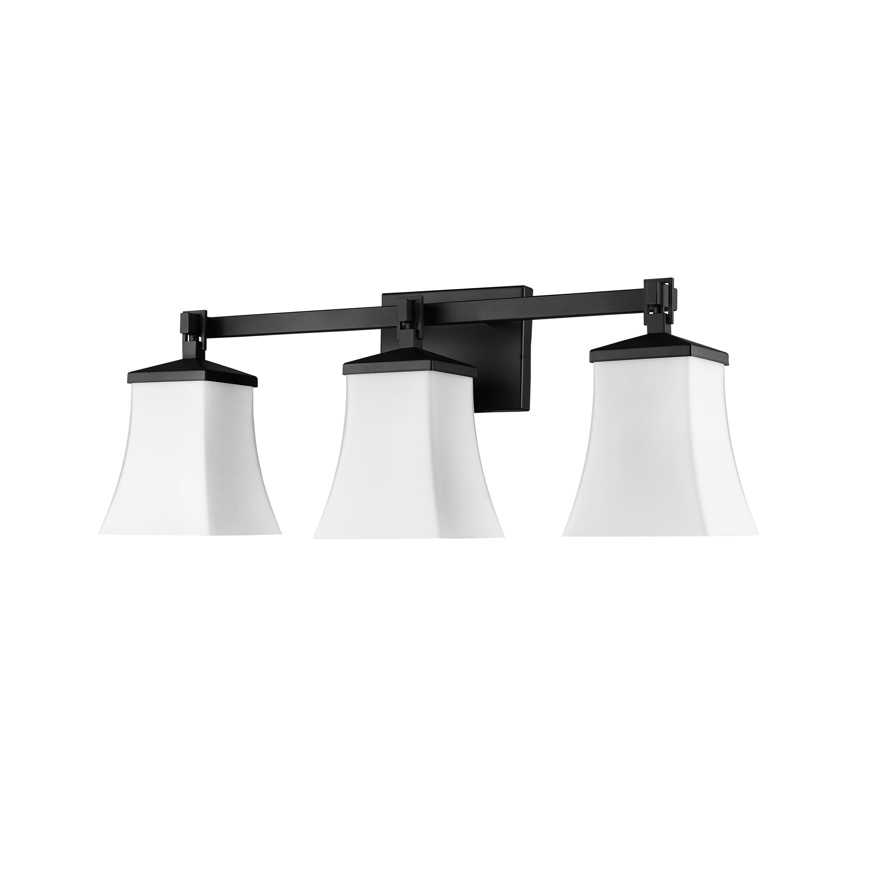 Open Box Millennium Lighting Sonorra 2/3/4 Light Vanity Fixture in Matte Black 3 Light - Matte Black