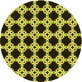 thumbnail image 1 of Ahgly Company Machine Washable Indoor Square Transitional Midnight Gray Area Rugs, 3' Square, 1 of 7