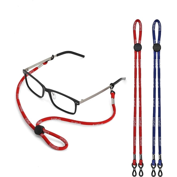 Eyeglass Retainer-Adjustable Strap for Glasses, Sunglasses by -2/6 Pack
