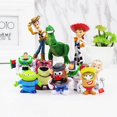 thumbnail image 2 of Toy Story PVC Figura de acción Modelo de juguete coleccionable para niños, Woody, Buzz Lightyear, JesdsMini Decoración linda, Mantequilla, Regalo, 9 piezas, Conjunto zhangyuxiang unisex, 2 of 2