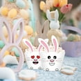 thumbnail image 3 of Easter Bunny Cupcake Wrappers - Colorful Crenellated Edges Cake Decorations for Spring & Holiday Celebrations, Add Festive Charm to Desserts, 3 of 5