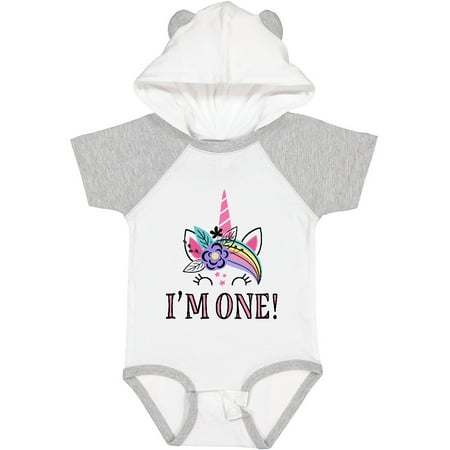 

Inktastic First Birthday Unicorn Outfit for Girl Gift Baby Girl Bodysuit