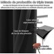 thumbnail image 3 of Cortinas Blackout con Aislamiento Térmico, 1 Pedazo Cortinas 102% Opaca, Adecuado para Dormitorios, Salones, Restaurantes, Locales Comerciales, 3 of 4