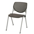 thumbnail image 4 of KFI Studios KOOL Armless Stacking Chair, 400lb Capacity, Pink, 4 of 7