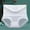 White, variant on Womans Underwear High Waisted Sexy Lace Silk Solid Color Briefs Ventilate Netting Underpants Clear Out Deal