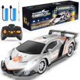 thumbnail image 1 of Growsland Coche De Control Remoto Coches Rc Regalos De Navidad Juguetes Para Niños 1/18 Deporte Eléctrico Racing Hobby Rc Crawler Modelo De Coche De Juguete Vehículo Para Niños Niñas Baterías Recargab, 1 of 1