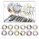 thumbnail image 5 of s de Divisores de Tamaño de Armario de Ropa de Bebé para Pequeños - 12pcs blanco 12 piezas en blanco Sunnimix Divisores de tamaño de ropa, 5 of 8
