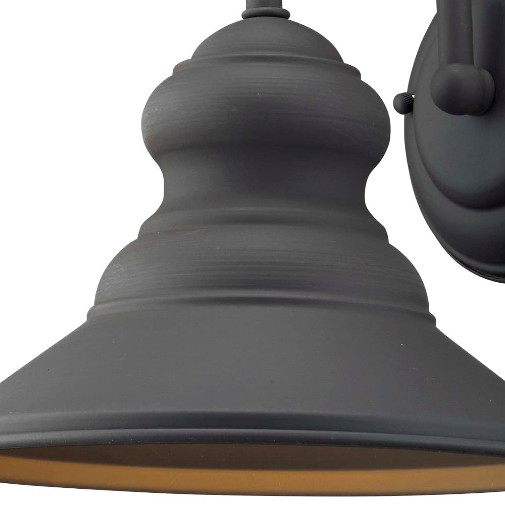 Trans Globe Lighting 50540 BK Forest 10" Tall Outdoor Wall Sconce - Black