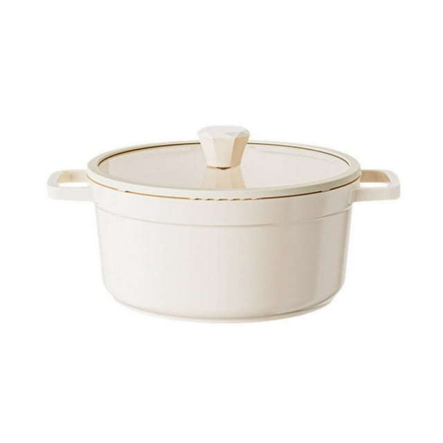 Enameled Pot Household Cooking Saucepan Casserole Ceramic Non-stick Induction Soup Pot for Kitchen Use