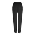 thumbnail image 3 of Womens Pant Tear Away Warm Up Active Workout Tapered Sweatpant Leisure Comfortable Trousers, 3 of 6