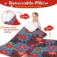 thumbnail image 3 of Pioneer Flower Floral Print Pattern Toddler Nap Mats for Kids Preschool,Sleeping Mat Bag or Kids,Toddler Sleeping Bag,Toddler Nap Mat or Daycare, 3 of 6