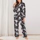 thumbnail image 2 of Fotbe Cute Poodle Dog Conjunto de Pijama de Manga Larga para Mujer con Estampado, Ropa de Dormir de 2 Piezas, Conjunto de Casa Suave y Cómodo con Bolsillos-Medium, 2 of 7