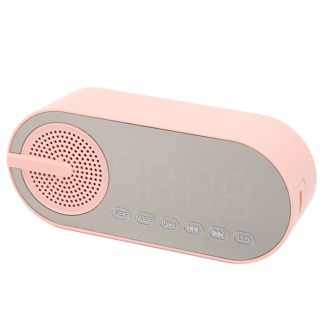 Reloj con altavoz LED, reloj digital con Bluetooth, reloj despertador con altavoz Bluetooth, reloj digital con altavoz Bluetooth, ultra sensible