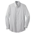 thumbnail image 5 of Port Authority Tattersall Shirt (S642) Blue/Navy, 4XL, 5 of 6