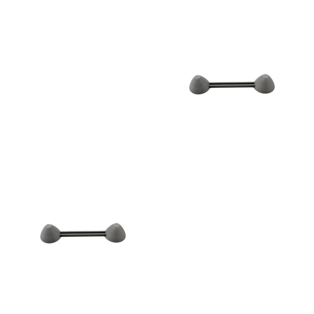Cateissary Soporte para Joystick, Protector para mando a distancia, pieza reemplazada, soporte de varilla, función de fijación, cubierta para palos, Ahuecar 2piezas