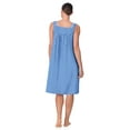 thumbnail image 3 of Aria Women's Sleeveless 100% Cotton Nightgown, Sizes XS-5X, 3 of 7