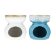 thumbnail image 1 of 2 soportes de incienso decorativos blancos para derretir aceite de cera para estufa., 1 of 5