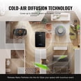 thumbnail image 3 of VEVOR Scent Air Machine, 180ml Bluetooth Smart Essential Oil Diffuser, 2000sq.ft Waterless HVAC Scent Diffuser with Cold Air Technology, 3 of 9