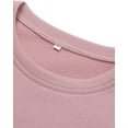 thumbnail image 3 of KISSMODA Girls Tops Casual Long Sleeve Shirts Loose Round Neck Tunic Blouse, 3 of 5
