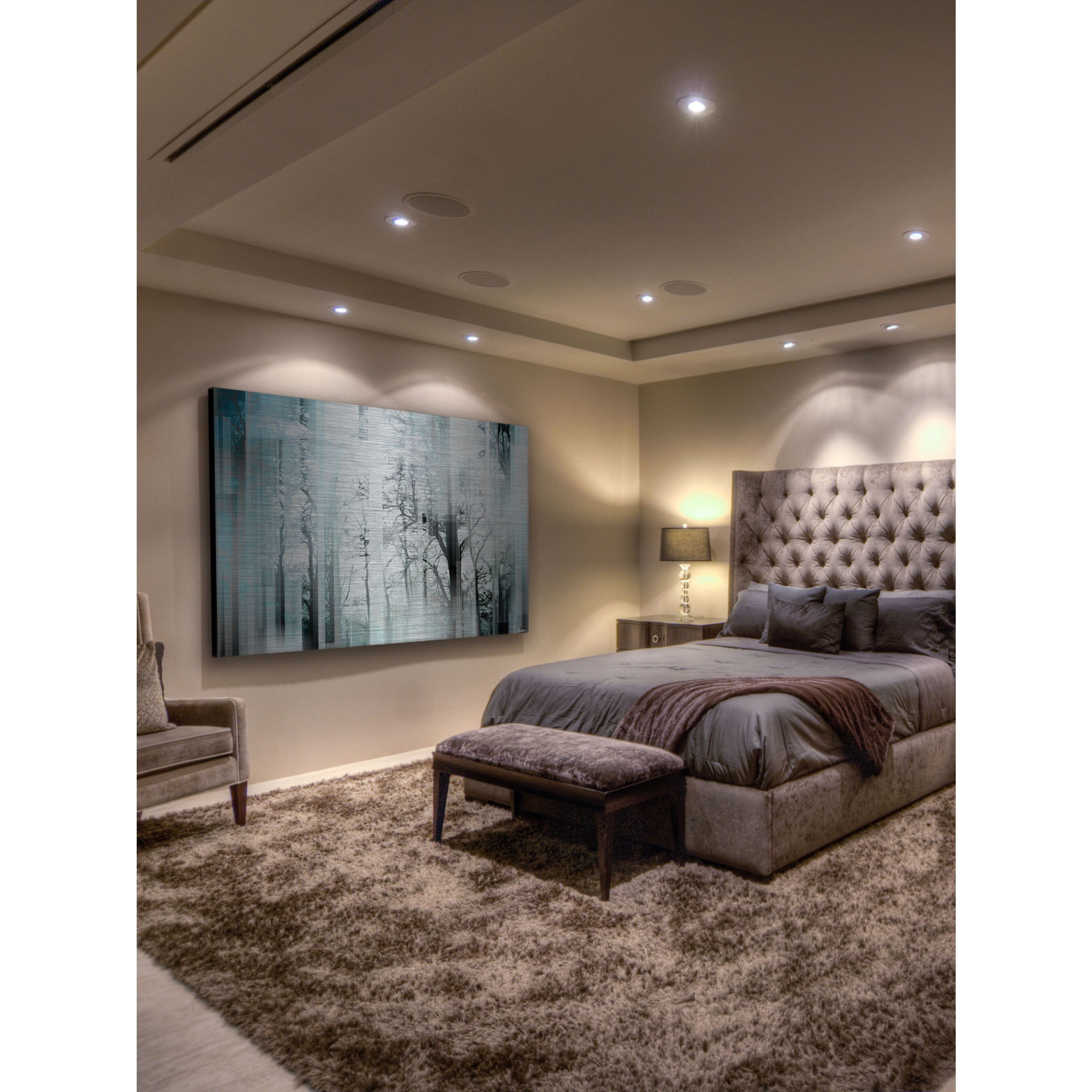 Parvez Taj Wild Trees Metal Wall Art