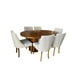 thumbnail image 1 of Comedor para 6 personas color gris claro de madera de parota, 1 of 11