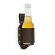 thumbnail image 5 of Fundas de cerveza de cuero PU, cinturón con soporte para cerveza, riñonera para viajes, exteriores, patio trasero, funda clásica para cerveza (marrón), 5 of 5