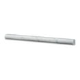 thumbnail image 3 of Italian Carrara White Marble Honed 3/4 X 12 Bullnose Liner Trim - Box of 5 Pcs., 3 of 8