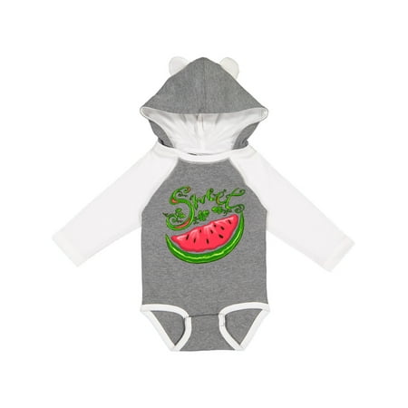 

Inktastic Sweet Watermelon Gift Baby Boy or Baby Girl Long Sleeve Bodysuit