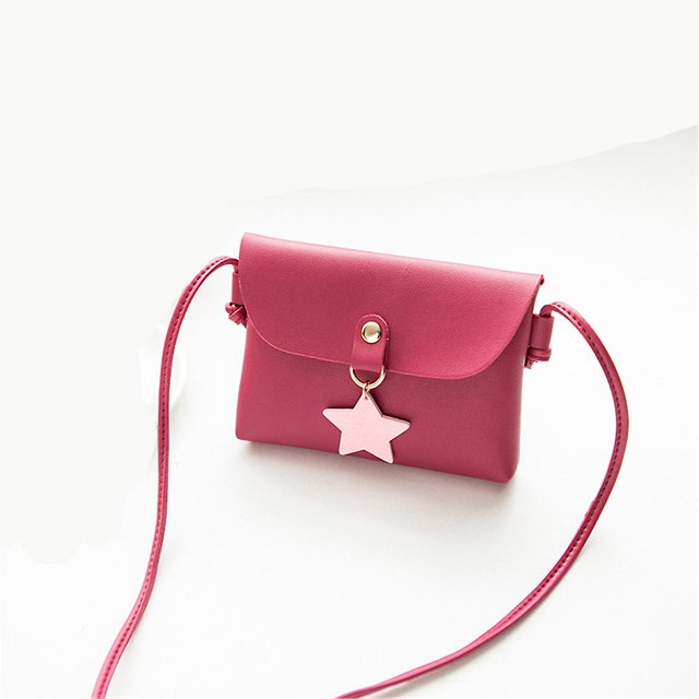 Bolsa pequeña para guardar las necesidades diarias, bolsa para niñas para guardar el cambio, roja, 11 Feliz Sencillez