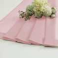thumbnail image 4 of MKHILL 24 Inch Short Sheer Curtains 2 Panels, Light Filtering Voile Drapes for RV Camper Laundry Over Sink, Rod Pocket Small Window Panels, Each 42" W x 24" L, Blush, 4 of 8