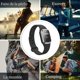 thumbnail image 4 of Mosquito Repellent Bracelets, Body Temperature Display (Black) and USB Rechargeable Waterproof Ultrasonic Mosquito Repellent Watch for Adults and Chil, 4 of 5