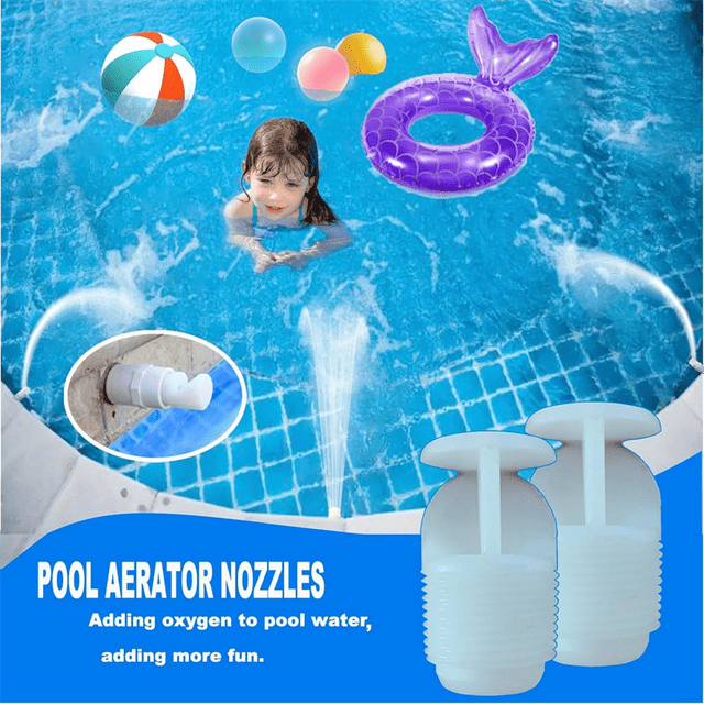 2 Pack Pool Aerator Nozzles 86201500 3/4in,Replacement Swimming Pool Accessories for Pool and Spa,Inground Pool Fountain
