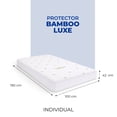 thumbnail image 5 of Protector de Colchón Spring Air Bamboo Luxe Individual Impermeable, 5 of 5