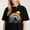 Black-3, variant on Cartoon Chemistry Lab Equipment Graphic for Science Lovers Funny Reaction Themed Casual Tee print T Shirt