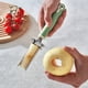 thumbnail image 2 of 2 en 1, descorazonador ajustable de acero inoxidable para frutas y verduras, para peras, pimientos y dátiles rojos, para la cocina, 2 of 4