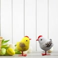 thumbnail image 4 of Chicks The Furry Chicks At Easter Stand On The Table Of The Moss Garden 2PC, 4 of 6