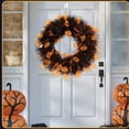 thumbnail image 6 of LYCAQL Wreaths For Front Door Door Wreath Fall Wreath For Front Door Indoor Outdoor Farmhouse Home Wall Window Festival Wedding Decor, 6 of 9