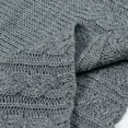 thumbnail image 6 of MSJUHEG Sweaters For Women Womens Sweaters Women' Turtle Neck Pullover Sweater Sweater Temperament C Ommuter Sweater Quarter Zip Pullover Women Grey Xxl, 6 of 7