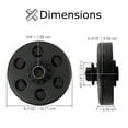thumbnail image 4 of AlveyTech Clutch Assembly with 11 Tooth Sprocket & #35 Chain for Baja, Hensim, Massimo, Mini Bikes, 4 of 9
