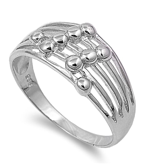 925 Sterling Silver Seeds of Change Ring Size 4