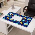 thumbnail image 3 of Long Mouse Pads for Desk,DarkBlue Cartoon Dinosaurs Pattern Desk Mats on Top Of Desks, Desk Mouse Pad Extra Large with 3mm Non-Slip Base and Stitched Edge for Gaming,Office,Work,Home 31.5"x15.7", 3 of 6
