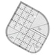 thumbnail image 5 of Non Slip Curved Corner Cutter Ruler DIY Crafts Patchworks Sewing Template Quilting Accessories Multifunctional Ruler, 5 of 5