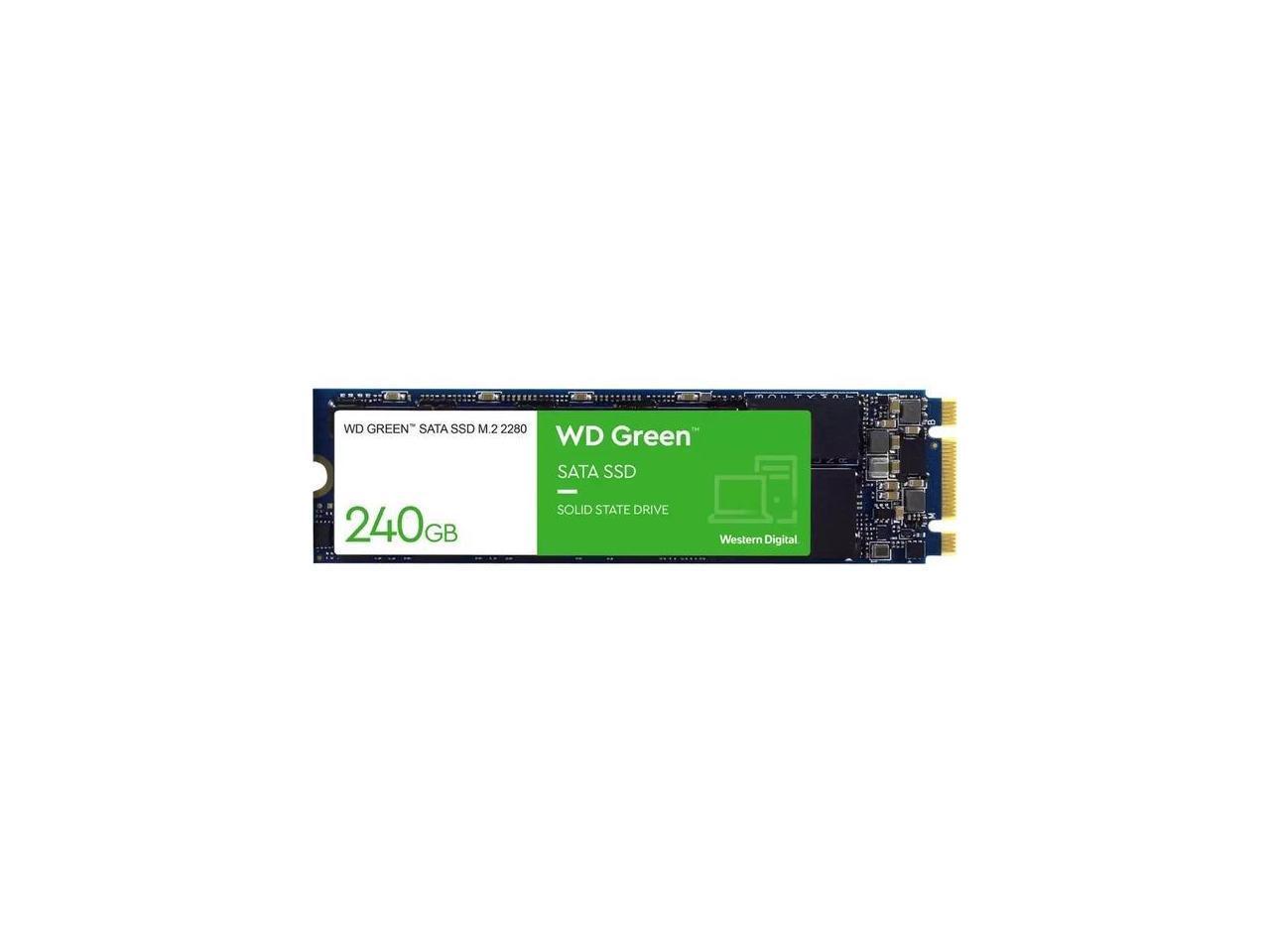Western Digital Green M.2 2280 240GB SATA III Internal Solid State Drive (SSD) WDS240G3G0B - image 3 of 4