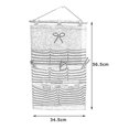 thumbnail image 1 of Práctico 8 bolsillos de algodón para colgar en la pared bolsa organizadora bolsa de almacenamiento LingWen 8390606454157, 1 of 1