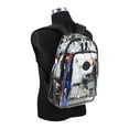 thumbnail image 6 of Eastsport Multi-Purpose Clear Backpack with Front Pocket, Adjustable Straps, Black, 6 of 6